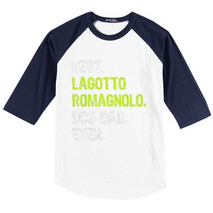 Lagotto Romagnolo Dog Dad Fathers Day Dog Lovers Baseball Sleeve Shirt