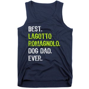 Lagotto Romagnolo Dog Dad Fathers Day Dog Lovers Tank Top