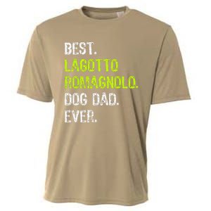 Lagotto Romagnolo Dog Dad Fathers Day Dog Lovers Cooling Performance Crew T-Shirt