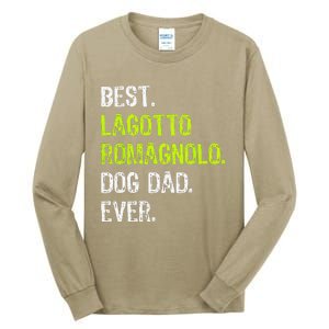 Lagotto Romagnolo Dog Dad Fathers Day Dog Lovers Tall Long Sleeve T-Shirt