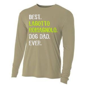 Lagotto Romagnolo Dog Dad Fathers Day Dog Lovers Cooling Performance Long Sleeve Crew