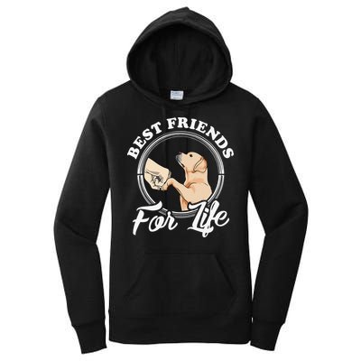 Labrador Retriever Design Funny Labrador Lovers Women's Pullover Hoodie