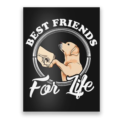 Labrador Retriever Design Funny Labrador Lovers Poster