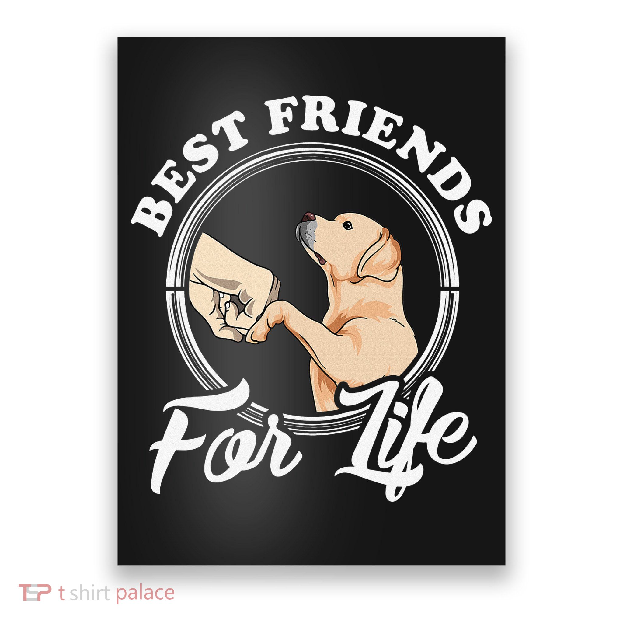 Labrador Retriever Design Funny Labrador Lovers Poster