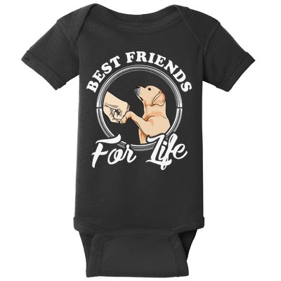 Labrador Retriever Design Funny Labrador Lovers Baby Bodysuit