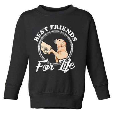 Labrador Retriever Design Funny Labrador Lovers Toddler Sweatshirt