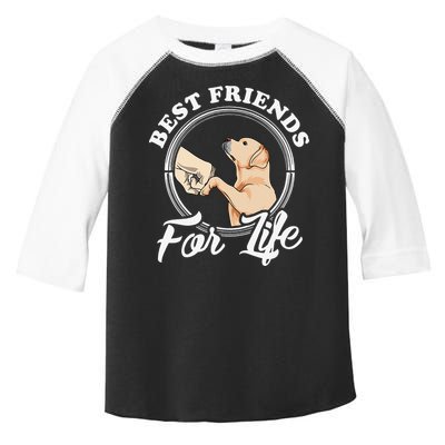 Labrador Retriever Design Funny Labrador Lovers Toddler Fine Jersey T-Shirt
