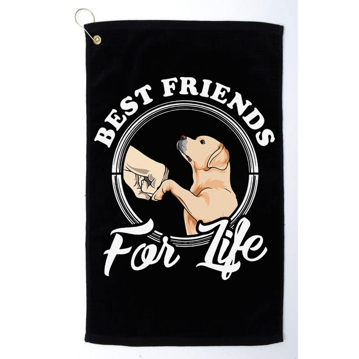 Labrador Retriever Design Funny Labrador Lovers Golf Towel