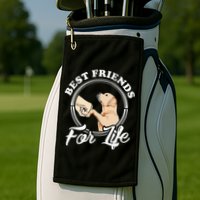Labrador Retriever Design Funny Labrador Lovers Golf Towel