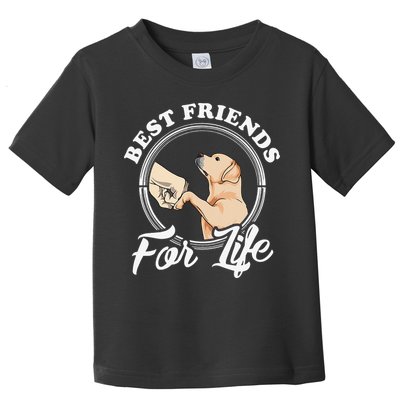 Labrador Retriever Design Funny Labrador Lovers Toddler T-Shirt