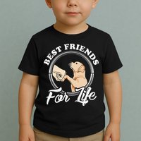 Labrador Retriever Design Funny Labrador Lovers Toddler T-Shirt