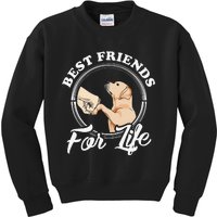 Labrador Retriever Design Funny Labrador Lovers Kids Sweatshirt