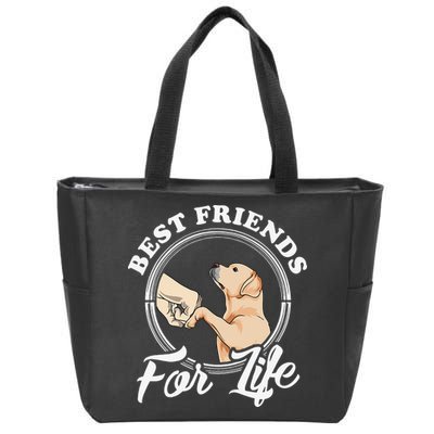 Labrador Retriever Design Funny Labrador Lovers Zip Tote Bag