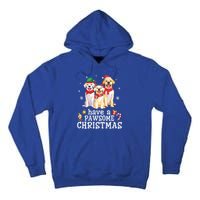 Labrador Retriever Dogs Merry Day Have A Pawsome Christmas Gift Tall Hoodie