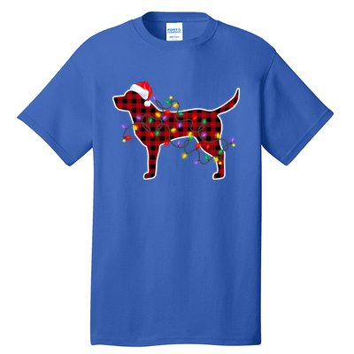 Labrador Retriever Dog Christmas Pajamas Xmas Gift Tall T-Shirt