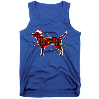 Labrador Retriever Dog Christmas Pajamas Xmas Gift Tank Top