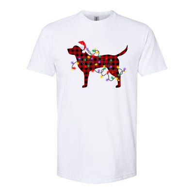 Labrador Retriever Dog Christmas Pajamas Xmas Gift Softstyle® CVC T-Shirt