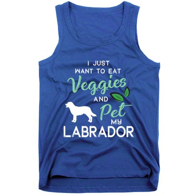 Labrador Retriever Dog Cigar Lover Owner Xmas Birthday Gift Tank Top