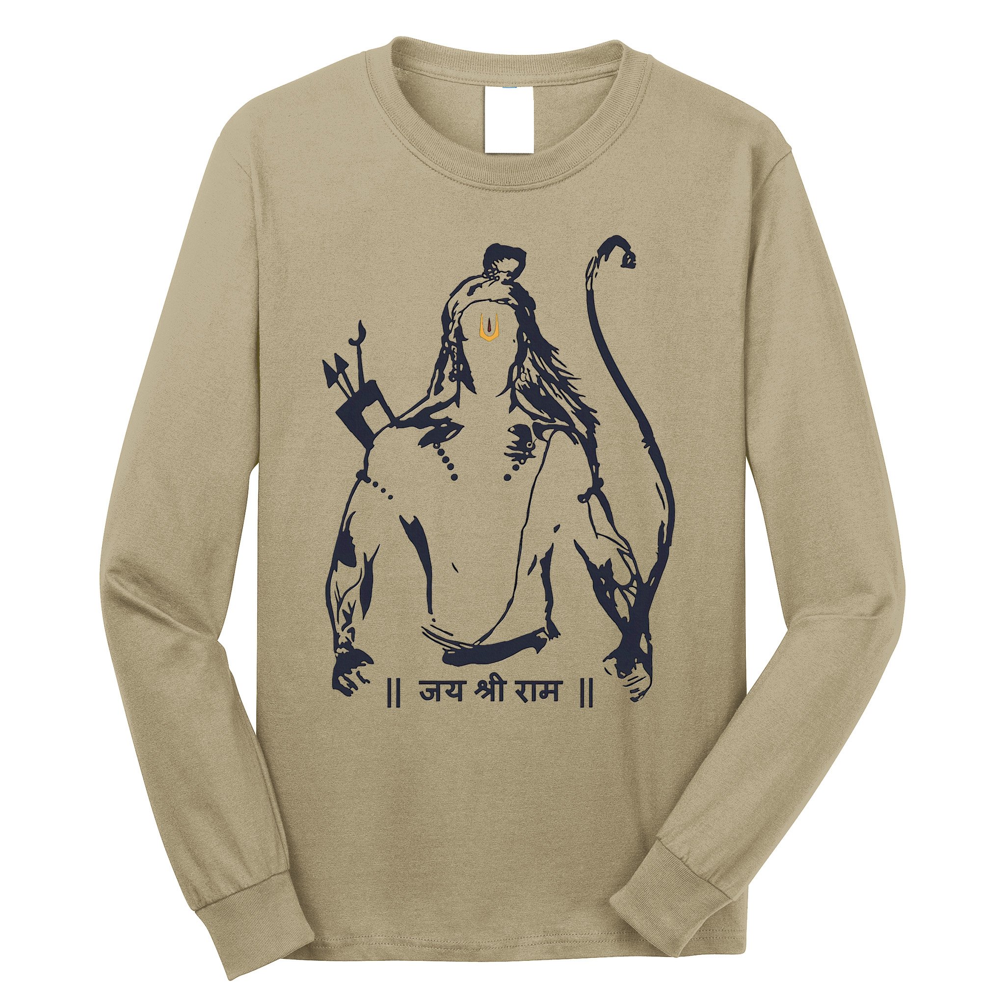 Lord Rama Diwali God For Indian Hindus Jai Shree Ram Long Sleeve Shirt
