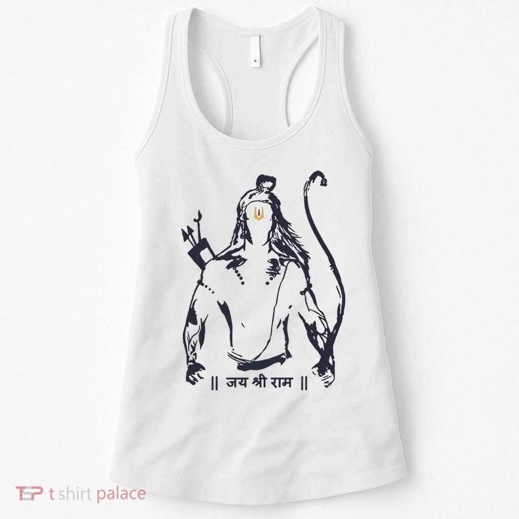 Lord Rama Diwali God For Indian Hindus Jai Shree Ram Womens Tank Top