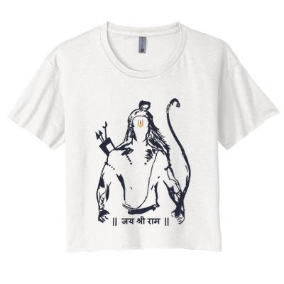 Lord Rama Diwali God For Indian Hindus Jai Shree Ram Crop Top