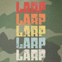 Larp Retro Distressed Larping Legacy Tie Dye Trucker Hat