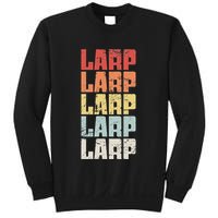 Larp Retro Distressed Larping Sweatshirt
