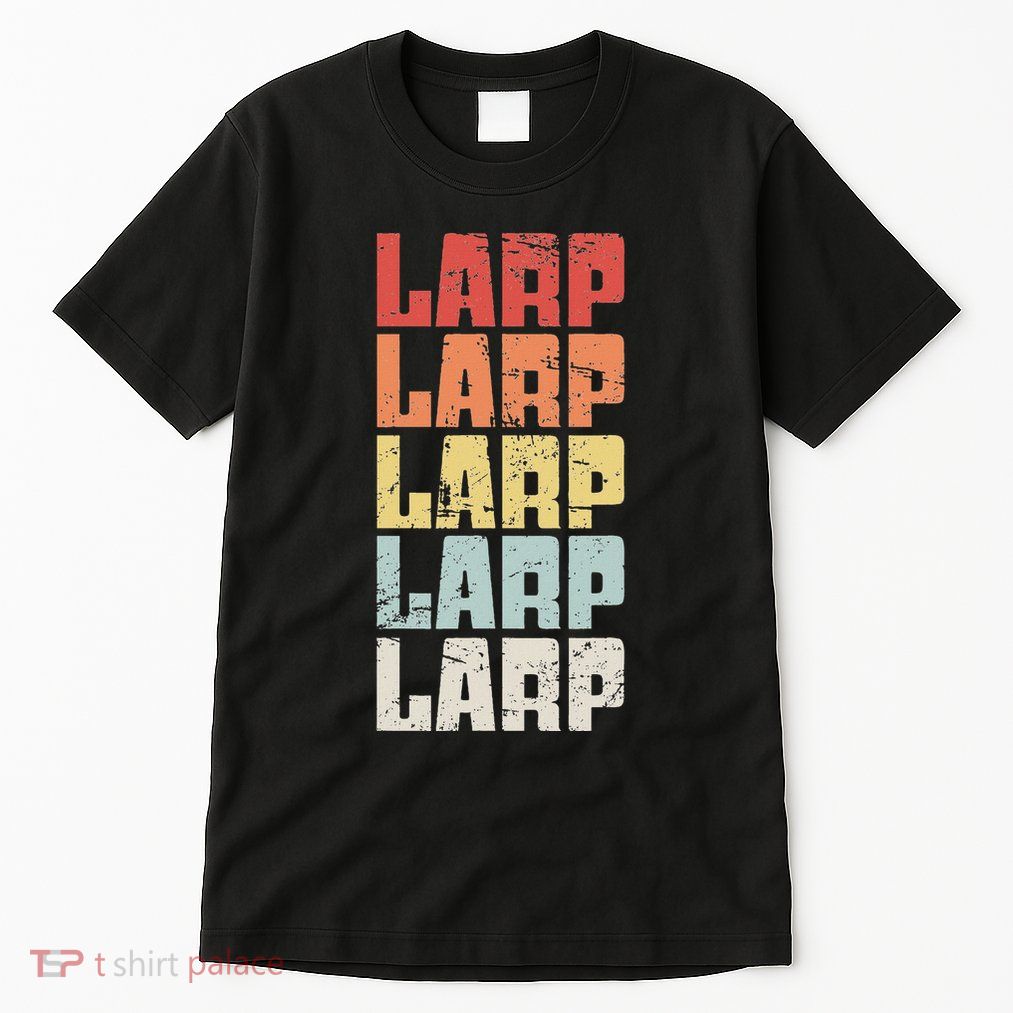 Larp Retro Distressed Larping Tall T-Shirt
