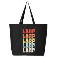 Larp Retro Distressed Larping 25L Jumbo Tote