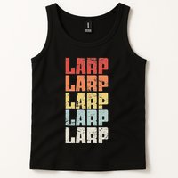 Larp Retro Distressed Larping Tank Top