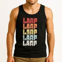 Larp Retro Distressed Larping Tank Top
