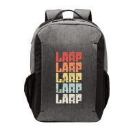 Larp Retro Distressed Larping Vector Backpack