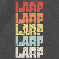 Larp Retro Distressed Larping Vector Backpack