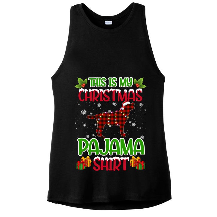 Labrador Retriever Dog Xmas Gift Meaningful Gift Ladies PosiCharge Tri-Blend Wicking Tank