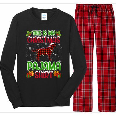 Labrador Retriever Dog Xmas Gift Meaningful Gift Long Sleeve Pajama Set