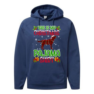 Labrador Retriever Dog Xmas Gift Meaningful Gift Performance Fleece Hoodie