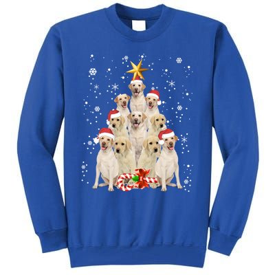 Labrador Retriever Dogs Tree Christmas Sweater Xmas Pet Dogs Gift Tall Sweatshirt