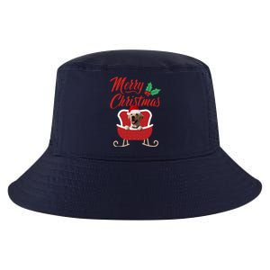 Labrador Retriever Dog Merry Christmas Design For The Holiday Season! Cool Comfort Performance Bucket Hat