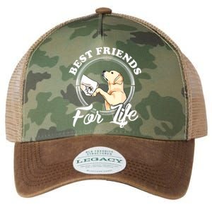 Labrador Retriever Design Funny Labrador Lovers Legacy Tie Dye Trucker Hat