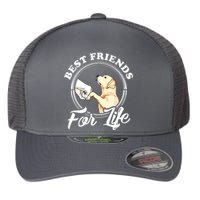 Labrador Retriever Design Funny Labrador Lovers Flexfit Unipanel Trucker Cap