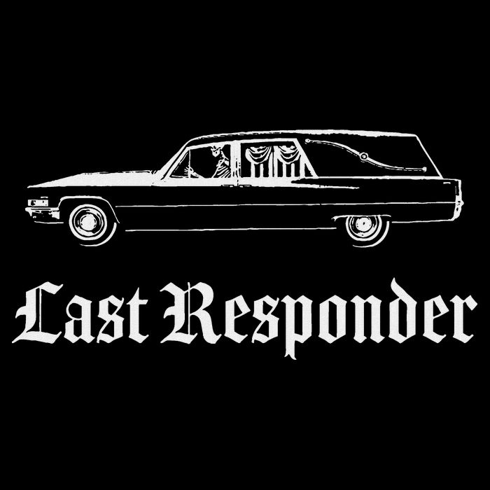 Last Responder Death Humor Funeral Hearse For The Dead Bucket Hat