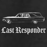 Last Responder Death Humor Funeral Hearse For The Dead 25L Jumbo Tote