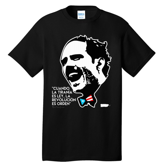 La Revolucion Es Orden Albizu Tall T-Shirt