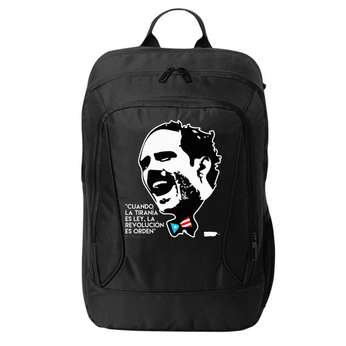 La Revolucion Es Orden Albizu City Backpack