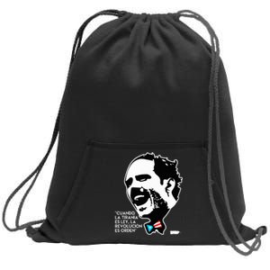 La Revolucion Es Orden Albizu Sweatshirt Cinch Pack Bag