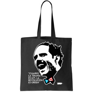 La Revolucion Es Orden Albizu Tote Bag