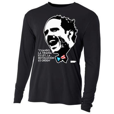 La Revolucion Es Orden Albizu Cooling Performance Long Sleeve Crew