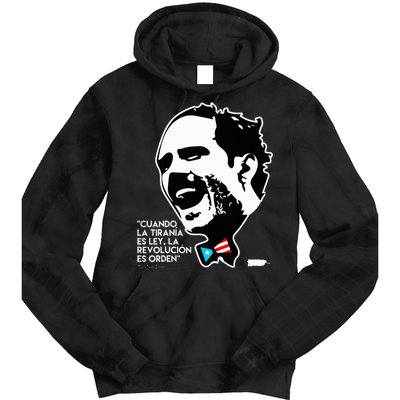 La Revolucion Es Orden Albizu Tie Dye Hoodie