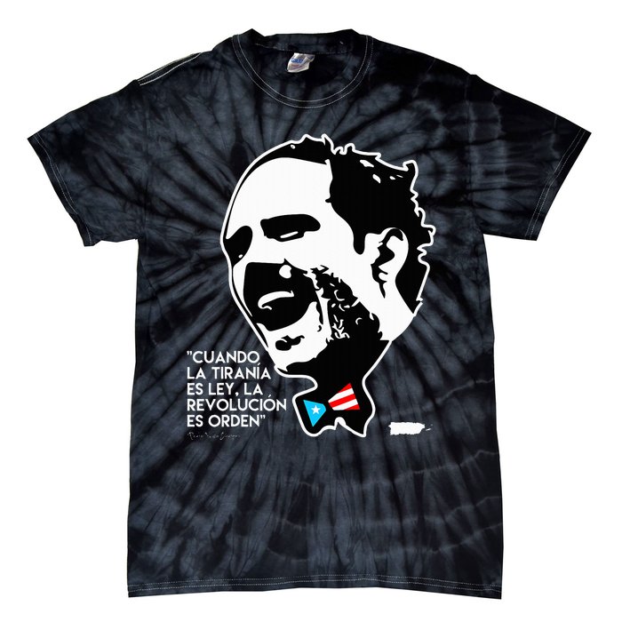 La Revolucion Es Orden Albizu Tie-Dye T-Shirt