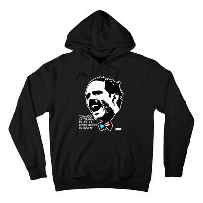 La Revolucion Es Orden Albizu Tall Hoodie